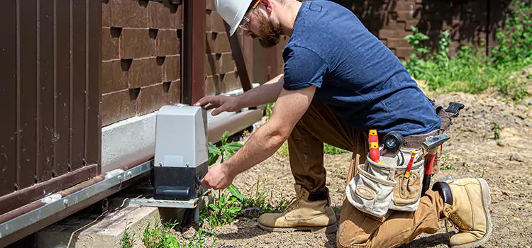 Electric Driveway Gate Installation Channelview