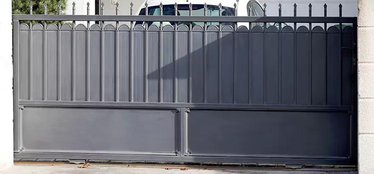 Metal Driveway Gate Installation Channelview