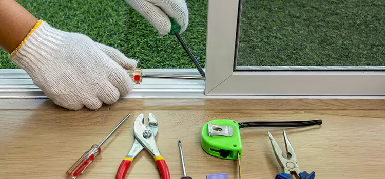 Sliding Door Track Replacement in Channelview, TX
